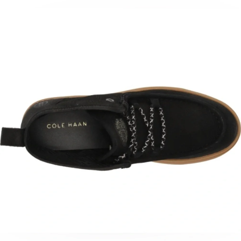 NEW! Cole Haan Black Leather All-Day Summit Chukka Bootie - Size 6